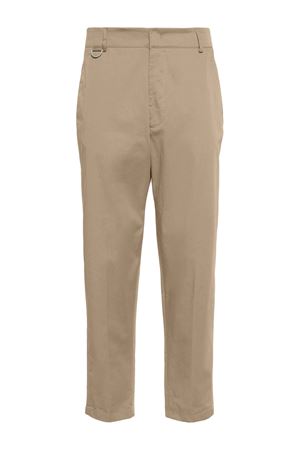 Beige cotton blend trousers LOW BRAND | L1PSS246733A029